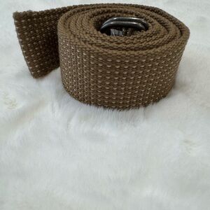 Brown 47” Woven Belt